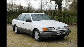 Walkaround my 1989 Ford Granada Scorpio 2.9i Mk3