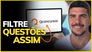 COMO FILTRAR QUESTÕES NO QCONCURSOS [PASSO A PASSO]