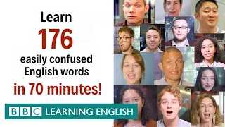 BOX SET: Learn 176 easily confused English words in 70 minutes!