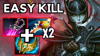 WTF 56Kills Pa One Shot Dagger with x2 Rapiers + Khanda + RB Dota 2