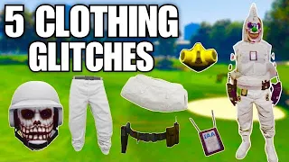GTA 5 TOP 5 CLOTHING GLITCHES AFTER PATCH 1.68! (Rare Joggers, Modded Yeti & More!)