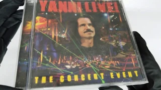 UNBOXING Live! the Concert Event Live Yanni (Artist)  Format: Audio CD Pochette COVER 4K Artwork HD