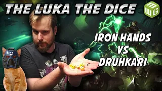 Iron Hands vs Druhkari Warhammer 40k Battle Report   Just the Luka the Dice ep 20