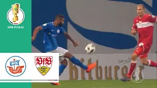 Hansa Rostock vs. VfB Stuttgart 2-0 | Highlights | DFB-Pokal 2018/19 | 1st Round