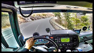 POV Driving Scania V8 530S - On the way to the Austrian Gmund