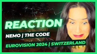 Reaction Nemo | The Code | Switzerland | Official Music Video | Eurovision 2024