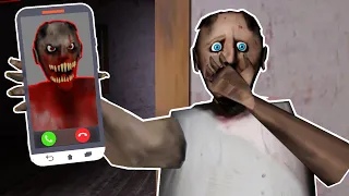 Granny found Evil Granny phone  MorAni Animation