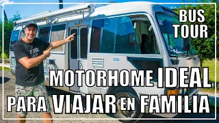 🚐👉 El MEJOR MOTORHOME para VIAJAR en FAMILIA 👪 BUS TOUR TOYOTA COASTER ⭐⭐⭐⭐⭐