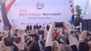 140614 BTS / 방탄소년단 / Bangtan Boys in Moscow, Russia [Talk + 상남자 / Boy In Luv]