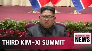 North Korea's Kim Jong-un visits China, meets Xi Jinping for third time