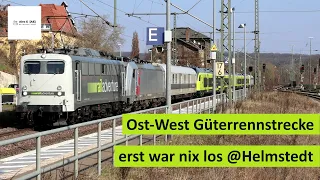 Ost - West Güterzugkorridor Magdeburg - Braunschweig | Bhf Helmstedt |  Alex E