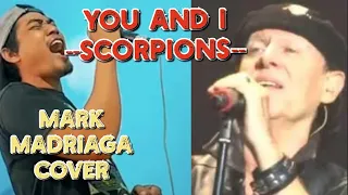 SCORPIONS - YOU AND I - MARK MADRIAGA COVER