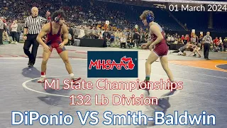 DiPonio vs Smith Baldwin, MI HS State Championships