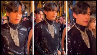 BTS Kim Taehyung looks flawless || His all moments at Celine fashion show in Paris ✨🦋🦋