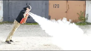 Can you fly with fire extinguishers?