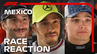 Drivers' Reaction After the Race | 2023 Mexico City Grand Prix