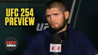 Khabib Nurmagomedov predicts he’ll submit Justin Gaethje at UFC 254 | UFC Live | ESPN MMA