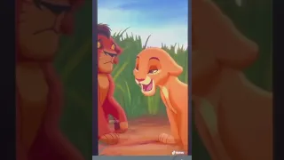 Kiara and Kovu |  #viral |  #disneyanimation | #lionking2 |