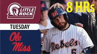 Little Rock vs Ole Miss Baseball Highlights | INSANE 8 HRs | College Baseball Highlights 2024