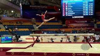 MUTLU Demet (TUR) - 2018 Artistic Worlds, Doha (QAT) - Qualifications Balance Beam