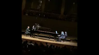 Martha Argerich & Dario Ntara plays Rachmaninov Symphonic Dances