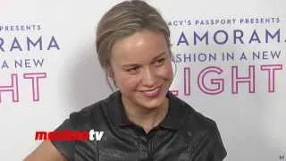 Brie Larson Macy's Glamorama 2013 "Fashion In A New Light" Red Carpet