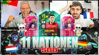 FIFA 23: BIG RIP!! 💀💀 11 NATIONEN SBB 🔥🔥 vs Cenk!! Squad Builder Battle