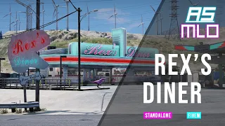 SHOWCASE GTA V Interior: Rex's Diner & Al's Garage | AS MLO