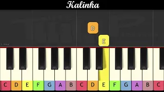 Traditional song - Kalinka (very easy piano for children or begginers)