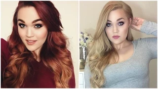 How I Went from Red to Blonde Hair at Home | Drugstore Products