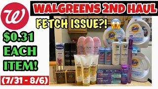 WALGREENS 2ND HAUL (7/31 - 8/6)| $0.31 EACH ITEM! $33.84 UNILIVER PRODUCTS BUT DIDN’T GET POINTS 😭
