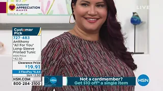HSN | Antthony Design Original Fashions Clearance 04.13.2021 - 07 AM
