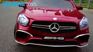 Kids Mercedes-Benz SL65 12V Electric Ride on Car Test Drive