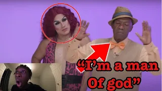 Black Grandpa RAGE QUITS On TRANS Dance Partner | Grandpas & Drag Queens Try To Work Together..