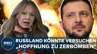 UKRAINE-KRIEG: Neuer Raketenhagel zu Neujahr? "Würde in die perfide Taktik Russlands passen"