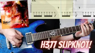 Slipknot - H377 Guitar Playthrough (Rhythm parts with Guitar Tabs)