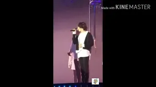 180210 HEECHUL mistake on the stage again 😂 | Super Show 7 in Hongkong