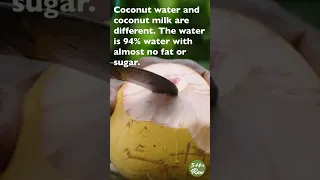 Benefits of Coconut Water | Tropical Delight #shorts