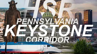 Pennsylvania's Keystone High Speed Rail Corridor at True High Speed?