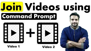 Join Multiple Videos using Command Prompt | in Hindi