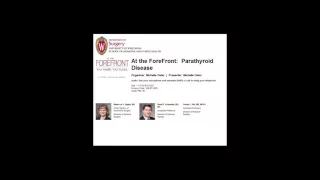 At the Forefront of  Parathyroid Disease