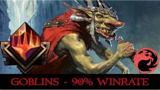 Mono red historic goblins 90% win rate #mtg #mtgarena #monoredgoblins #goblins