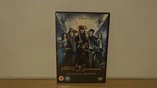 Pirates Of The Caribbean Salazar's Revenge (UK) DVD Unboxing