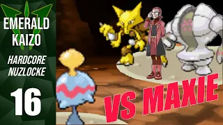 Pokémon Emerald Kaizo Nuzlocke+: Where Good Runs Become Great Runs... VS Maxie!