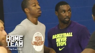 Damarcus Croaker Goes At Ben Gordon In Pick Up Game