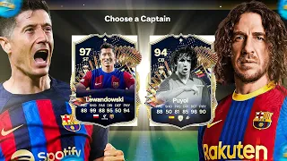 FC 24 TOTS - DRAFTUL BARCELONEI CU MARELE LEWANDOWSKI IN ZI DE GRATIE!