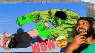 Hulk Vs Superman Animation part3 - Taming the Beast (Reaction!)