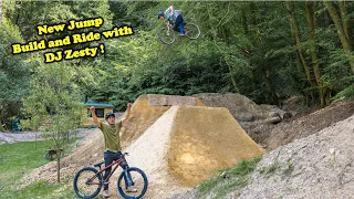 Backyard Dirt Jump Line Build and Ride with Special Guest DJ Zesty!