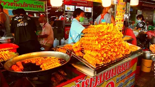 HUGE Food  Night Market BANGKOK | Nonthaburi- AMAZING THAILAND-OWL Market.