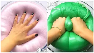 Relaxing and Satisfying Slime Videos #655 //Fast Version // Slime ASMR //